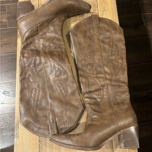 Brown Western Cowboy Boots